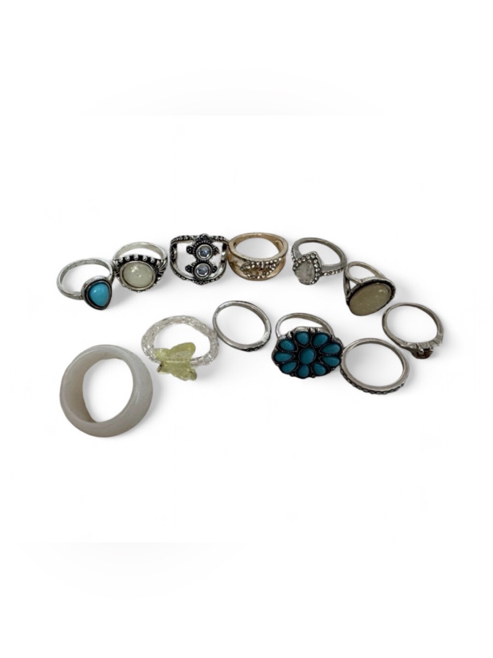 12 pc lot of rings